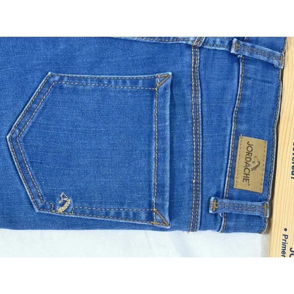 Girls 12 Slim Jeans Jordache Skinny Light Wash Denim Blue Jeans Adjustable Waist